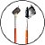 Pincel Duplo Para Maquiagem Brown Line 32 - Klass Vough - Imagem 2